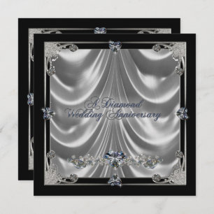 60.ª Tarjeta de invitación para el aniversario del