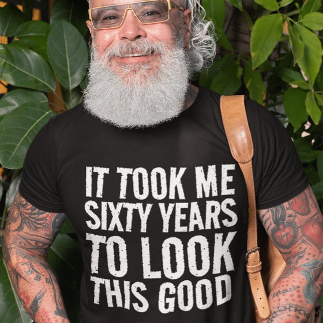 60.º 60 SESENTA CAMISETAS DE CUMPLEAÑOS EN NEGRO (Subido por el creador)