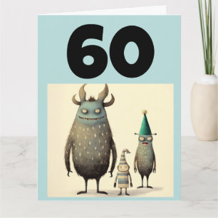 60.º CUADRO DE CUMPLEAÑOS TARJETA DE RECIBIMIENTO