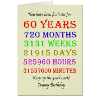 60.º cumpleaños