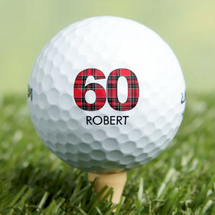 60.º cumpleaños bolas de golf 60 años regalo de go