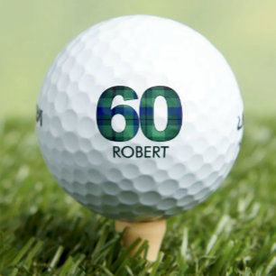 60.º cumpleaños bolas de golf 60 años regalo de go