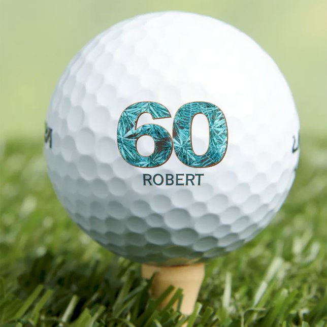 60.º cumpleaños bolas de golf regalo de golfista d (Subido por el creador)