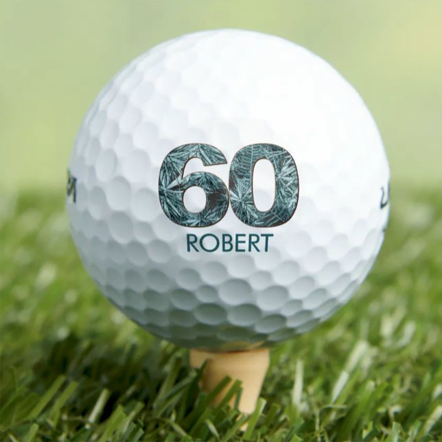 60.º cumpleaños bolas de golf regalo de golfista d (Subido por el creador)