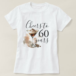 60.º cumpleaños de Camisetas de T para Fiesta Espr