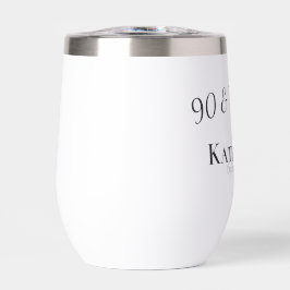 60.º cumpleaños Regalo-Sassy a los 60! Elegante B&