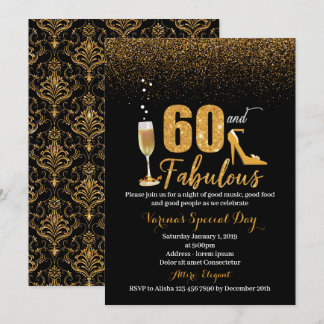 60 años y fabulosa invitación a las mujeres