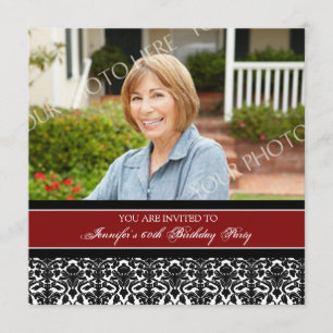 60.as invitaciones de la fiesta de cumpleaños de