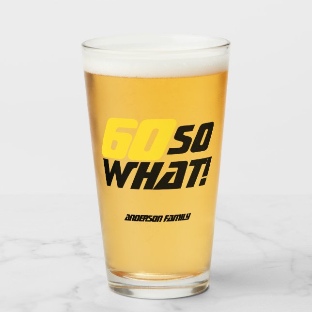 60 Así que qué graciosa cita Inspiradora 60 cumple (Anverso (lleno))