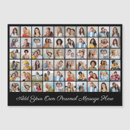 60 Collage de fotos Añadir tu tarjeta magnética de