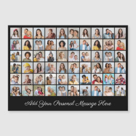 60 Collage de fotos Añadir tu tarjeta magnética de