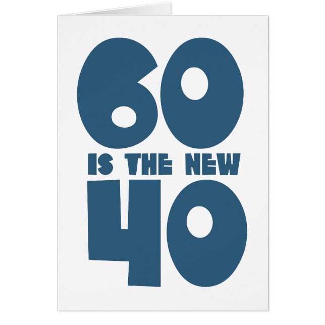 60 es el nuevo 40 (Frente)