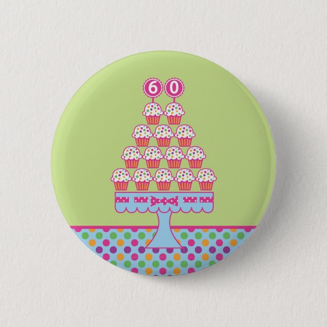 60.o Botón del cumpleaños (Anverso)