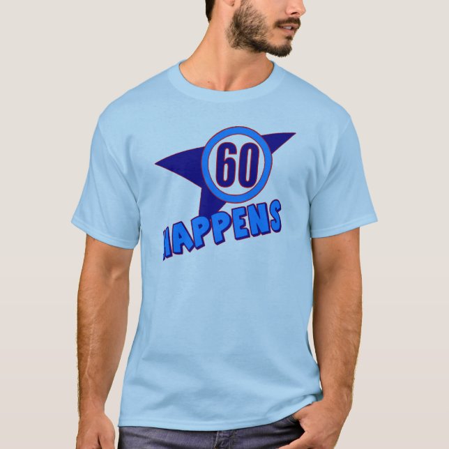 60.o Camiseta de los regalos de cumpleaños (Anverso)