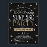 60.o Invitación del fiesta de sorpresa del confeti<br><div class="desc">Esta moda y 60.a invitación elegante del fiesta de sorpresa del cumpleaños ofrece un falso tema color de rosa elegante del confeti del purpurina del oro con tipografía moderna. Modifique el color de fondo para requisitos particulares al color del tema del acontecimiento del partido. Para una invitación aún más memorable...</div>