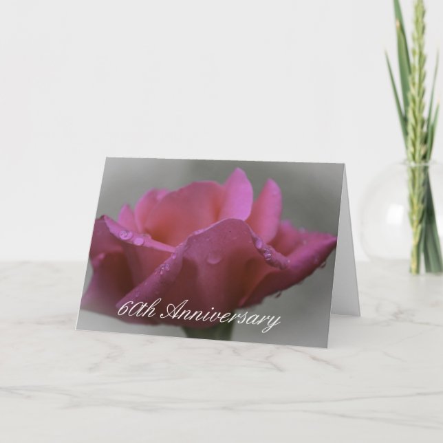 60.o Tarjeta de felicitación del aniversario (Anverso)