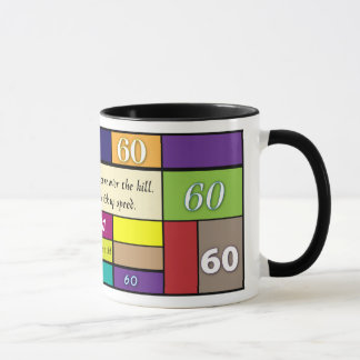 60.o Taza del cumpleaños
