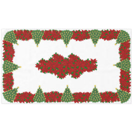 60" X 104" mantel del navidad