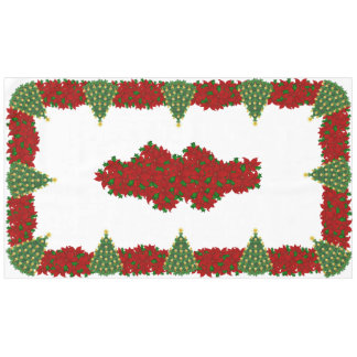 60" X 104" mantel del navidad