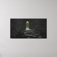 60" x 40" Arte de lienzo con "Gateway to 2024" Ima