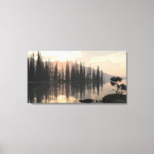 60" x 40" Arte de lona con "Glorious Morning" imag