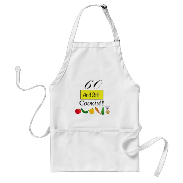 60 y aún delantal de Cookin (Frente)