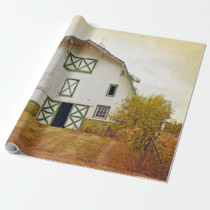 60lb Papel de envolvimiento Roll Sunset Barn Count