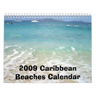 636, calendario del Caribe de 2009 playas