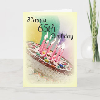 65.ª tarjeta de cumpleaños