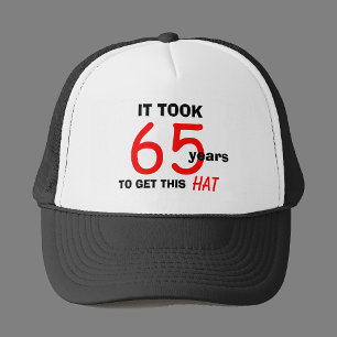 65.º Gorra de regalos de la Mordaza de Cumpleaños
