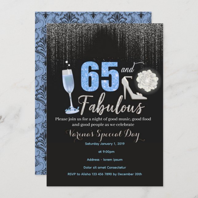 65 años y fabulosa invitación a las mujeres para e (Anverso / Reverso)