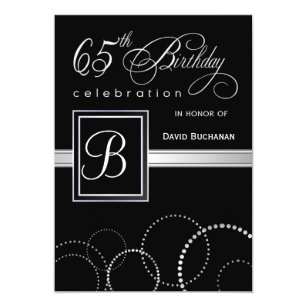 Invitaciones de cumpleaños 65 Años | Zazzle.es