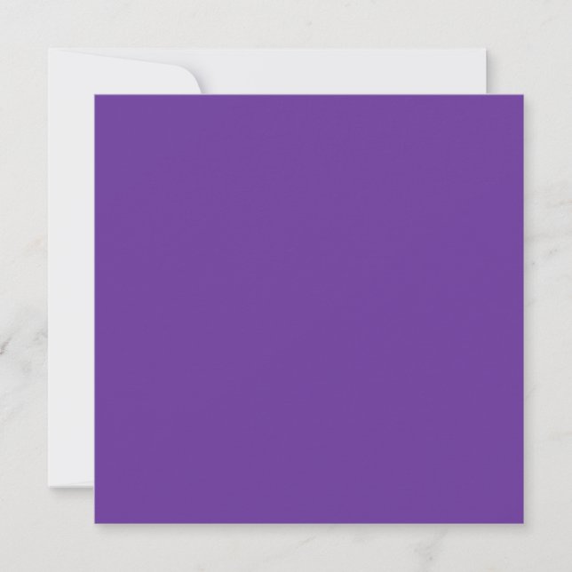 663399 Invitación a fondo color púrpura sólido (Anverso)