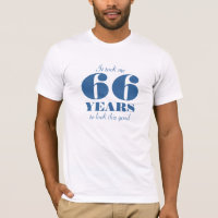 66.ª camisa de cumpleaños | Número de año personal