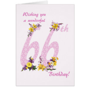 66.ª flor de cumpleaños