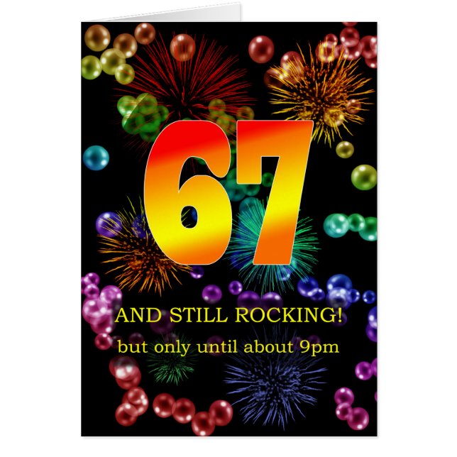 67.º Cumpleaños Aún Sacudiendo (Frente)