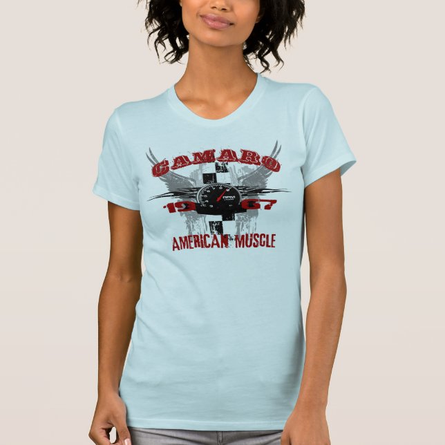 67 camisetas del gráfico de Camaro (Anverso)