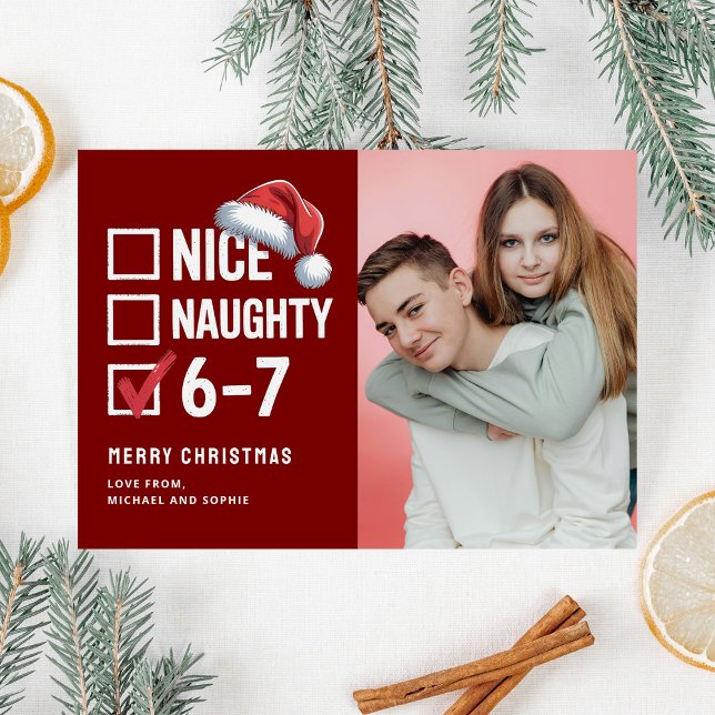 67 Meme de adolescente 6-7 Foto de Navidad (Subido por el creador)