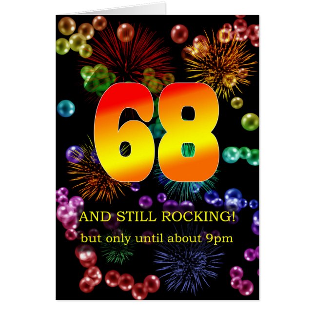 68.º Cumpleaños Aún Sacudiendo (Frente)