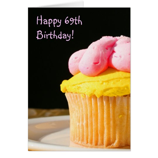 69.a tarjeta de felicitación feliz del mollete del