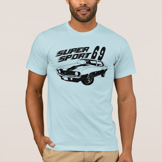 69 camiseta del gráfico de Camaro SS (Anverso)