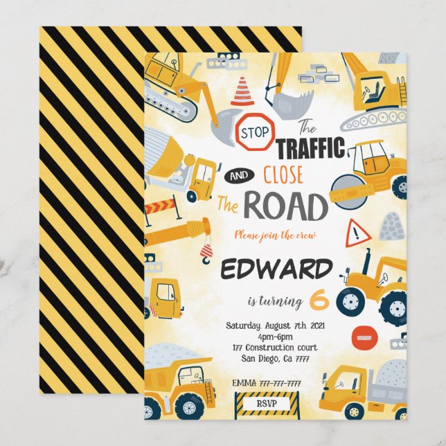 6.ª invitación a la construcción (Anverso / Reverso)