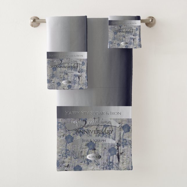 6.º Aniversario Boda Azúcar y toalla de hierro (In situ)