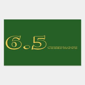 6.5 Creedmoor Ammo Pegatina