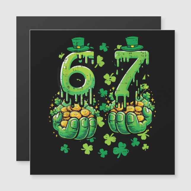 6 7 Día de San Patricio (Anverso/Reverso)