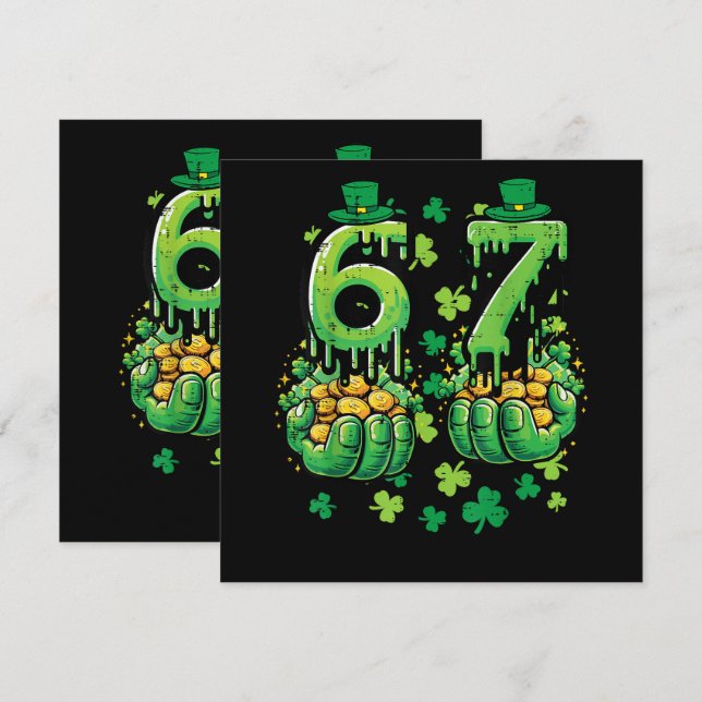 6 7 Día de San Patricio (Anverso / Reverso)
