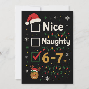 6-7 Meme de Navidad Malo o Bueno