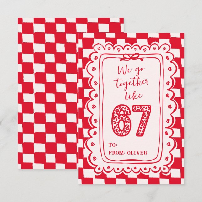 6 7 Meme Tarjetas Divertidas De San Valentín De Mo (Anverso / Reverso)