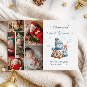 6 Foto Anuncio de Nacimiento de la Primera Navidad