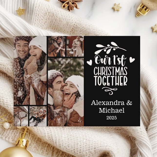 6 Foto Minimalista Primera Navidad Juntos (Subido por el creador)